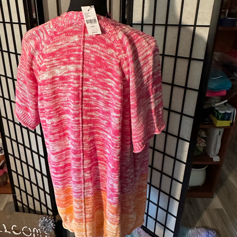 Lane Bryant Ombré Cardigan size 18/20 - Picture 4 of 8